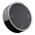 remote control RWTDBTBAGOS round, programmable, chrome, polished aluminium