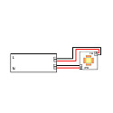 CASAMBI LED str�mforsyning NU2BT98-24 2 kanal, konstant str�m, justerbar, hvid