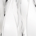 Wall luminaire AP AURA, E27, IP20, Murano glass, white