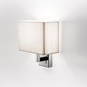 Wall luminaire AP CLAVIUS wall luminaire, E14, IP20, chrome / white