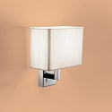 Wall luminaire AP CLAVIUS wall luminaire, E14, IP20, chrome / white
