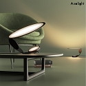 Axolight LED table luminaire LT CUT, 17W, 3000K, 1376lm, IP20, black