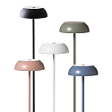 Axolight Batteri standerlampe PL LED FLOAT med USB tilslutning, d�mpbar IP55, bl�, hvid d�mpbar