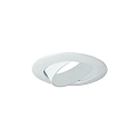 Blulaxa Bajonett Indbygningsramme til LED Reflektor Udsk�ring: 68 mm, rund, justerbar, inkl. 1x GU10 fatning, hvid