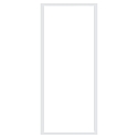 Blulaxa Indbygningsramme til LED Panel, 29.5 x 119.5cm