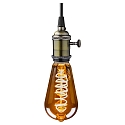 HWH LED Lyskilde ST64, 5W, E27, 140lm, 1800K, glas smoky VBS