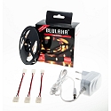 HWH LED strip set, 300cm, 120 �, IP20, with 3M adhesive tape, 7,5W, 3000K, 650lm