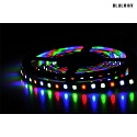 HWH LED strip set, 300cm, 120 , IP20, with 3M adhesive tape, 18W, RGB, with remote control