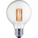 HWH Filament Globe lyskilde G95 A-CLASS omskiftelig G95 klar E27 3,8W 806lm 3000K 300� CRI >80  klar