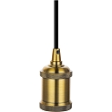 pendant luminaire E27 IP20, bronze 