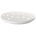V�g- og Loftlampe  PROMINA-S  flad, rund IP20
