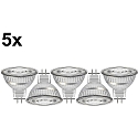 LED reflektorp�re MR16 s�t med 5 GU5.3 3,5W 345lm 2700K 36� 