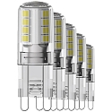 HWH pin socket lamp set of 5 G9 2,6W 320lm 3000K 300� 