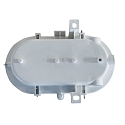 HWH Fugtt�t armatur BASIS oval E27 IP44, hvid