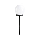 Jordspydslampe GLOBE IP44, hvid