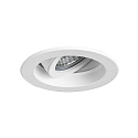 Downlight rund, svingbar GX5,3 IP20, hvid d�mpbar