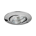 Downlight rund, svingbar GX5,3 IP20, d�mpbar
