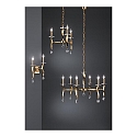 Wall luminaire GIRATA, 2 flames, 2x E14 max. 40W, gold