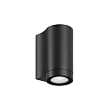 Udendørs wall luminaire YLIP omskiftelig LED IP65, sort 