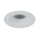 LED light point with funnel cover, IP44, � 5cm, Plug&Play 350mA, 3.3W 3000K 160lm 32�
