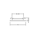 Brumberg Recessed LED furniture Downlight set, 3pc. + transformer + distributor, IP20, � 7cm, Plug&Play +G156:G205W 3000K 125lm, alu