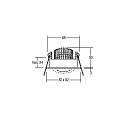 Brumberg Downlight PLUG & PLAY svingbar, Dim-To-Warm IP65, hvid d�mpbar