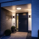 Brumberg Udend�rs loftlampe BYAM-R MINI rund, CCT Switch, slagfast, omskiftelig, multipower IP65, hvid mat 