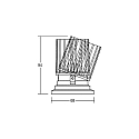 Brumberg Downlight COUPLED Dim-To-Warm IP20, hvid d�mpbar