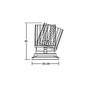 Brumberg Downlight COUPLED Dim-To-Warm IP20, hvid d�mpbar