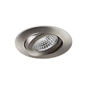 Indbygningslampe OLENI-R / PHASE DIM 830 svingbar IP20, nikkel mat d�mpbar 6,7W 570lm 3000K 38� CRI >80