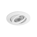 Indbygningslampe OLENI-R / PHASE DTW 918-930 svingbar, Dim-To-Warm IP20, hvid mat d�mpbar 6,8W 380lm 1800 - 3000K 38� CRI >90