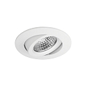 Indbygningslampe OLENI-R / PHASE DIM 830 svingbar IP20, hvid mat d�mpbar 6,7W 570lm 3000K 38� CRI >80
