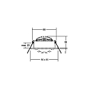 Brumberg Indbygningslampe OLENI-S / PHASE DTW 918-930 firkantet, svingbar, Dim-To-Warm IP20, nikkel mat d�mpbar 6