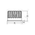 Brumberg LED modul MR16 med tilslutningsboks 7,2 7 7,5W 899 | 925 | 976lm 2700 | 3000 | 4000K 50� d�mpbar