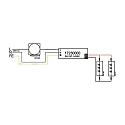 Brumberg LED str�mforsyning 5-30W, 24V DC