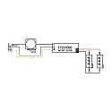 Brumberg LED str�mforsyning 12-75W, 24V DC