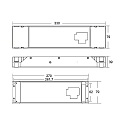 Brumberg LED str�mforsyning, s�lv