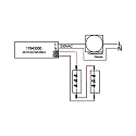 LED str�mforsyning d�mpbar