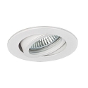Brumberg Indbygningslampe TIRREL-R rund, svingbar, omskiftelig IP20, hvid  6W 680lm 3000K 38� 38� CRI >80