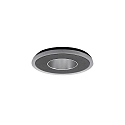 Indbygningslampe ZONDRA LED stiv, direkte IP20, sort d�mpbar 10W 660lm 3000K 20-40� 20-40� CRI >80