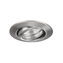 Brumberg Downlight BB09 rund, Dim-To-Warm IP20, nikkel mat d�mpbar