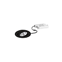 Indbygningslampe LAKIL-R rund, svingbar, til VDU-arbejdsstation, Dim-To-Warm, s�t med 1 IP20