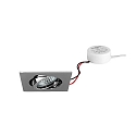 Indbygningslampe TIRREL-S firkantet, svingbar IP20, hvid d�mpbar 6W 680lm 3000K 38� 38� CRI >80