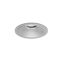 Indbygnings loftlampe DIOS MIDI rund, direkte IP20, s�lv 