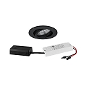 Indbygningslampe IP20, blank, gennemsigtig d�mpbar 6W 680lm 3000K 20-40� 20-40� CRI 80-89