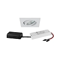 Indbygningslampe IP20, chrom, blank, gennemsigtig  6W 680lm 3000K 20-40� 20-40� CRI 80-89