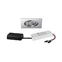 Indbygningslampe IP20, chrom, blank, gennemsigtig d�mpbar 6W 680lm 3000K 20-40� 20-40� CRI 80-89
