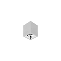 downlight APOLLO MINI square, smooth, DALI controllable IP20, powder coated, silver dimmable