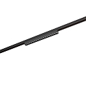 Skinne Line�rt lampe PEPA LINEAR 32.8CM LENS stiv, DALI styrbar, med linseoptik IP20, sort mat d�mpbar