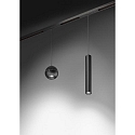 Brumberg Skinne pendul PEPA BALL 15�-55� down, DALI styrbar, fokuserbar IP20, sort mat d�mpbar